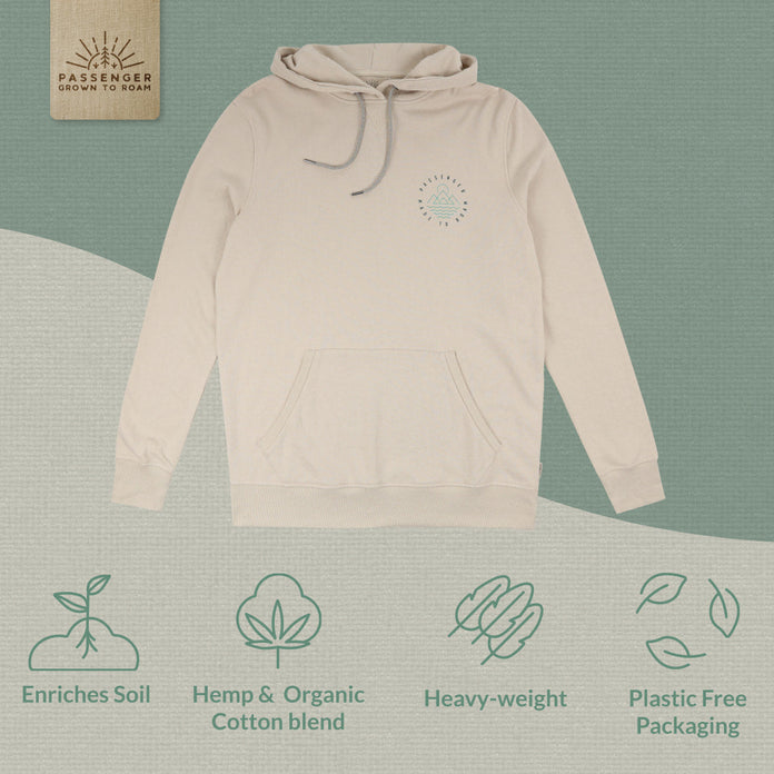 Escapism Hemp Hoodie - Birch