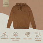 Escapism Hemp Hoodie - Rubber