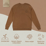 Glendale Hemp Sweatshirt - Rubber