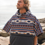 Wild Recycled Insulated Poncho - Stargazer Navy