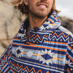 Wild Recycled Insulated Poncho - Stargazer Navy