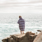 Wild Recycled Insulated Poncho - Stargazer Navy