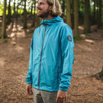 Umnak Recycled Anorak  - Larkspur Blue
