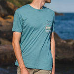 Catori Recycled Cotton T-Shirt - Ocean Blue
