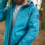 Umnak Recycled Anorak  - Larkspur Blue
