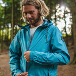 Umnak Recycled Anorak  - Larkspur Blue
