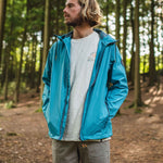 Umnak Recycled Anorak  - Larkspur Blue