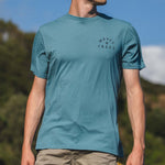 La Paz Recycled Cotton T-Shirt - Larkspur Blue