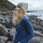 Katira Rib Knit Beanie - Oatmeal