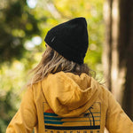 Compass Beanie - Faded Black