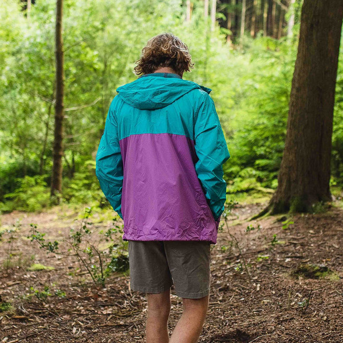 Umnak Recycled Anorak  - Viridian Green