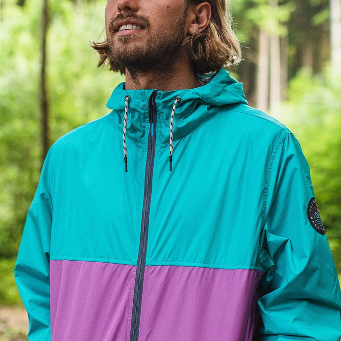 Umnak Recycled Anorak  - Viridian Green