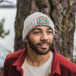 Katira Rib Knit Beanie - Oatmeal