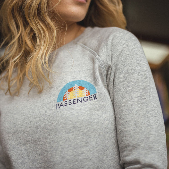 Bogota Recycled Sweatshirt - Grey Marl