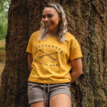 Jinbei Recycled Cotton T-Shirt - Mustard Yellow