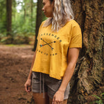Jinbei Recycled Cotton T-Shirt - Mustard Yellow
