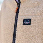 Tripper Full Zip Recycled Sherpa Fleece - Oatmeal