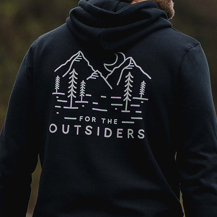 Freeride Recycled Hoodie - Black