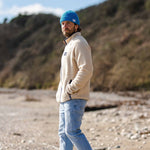 Tripper Full Zip Recycled Sherpa Fleece - Oatmeal