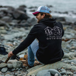 Freeride Recycled Hoodie - Black