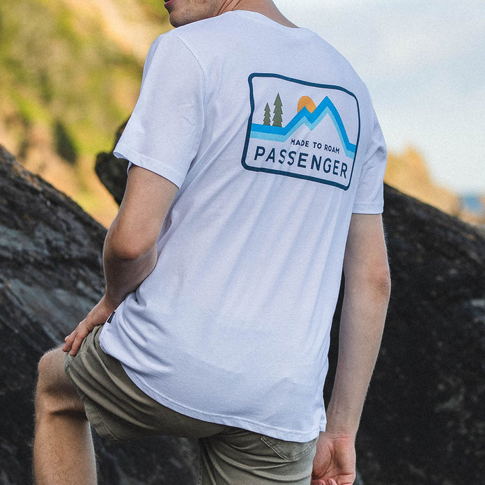 Made To Roam Recycled Cotton T-Shirt - White