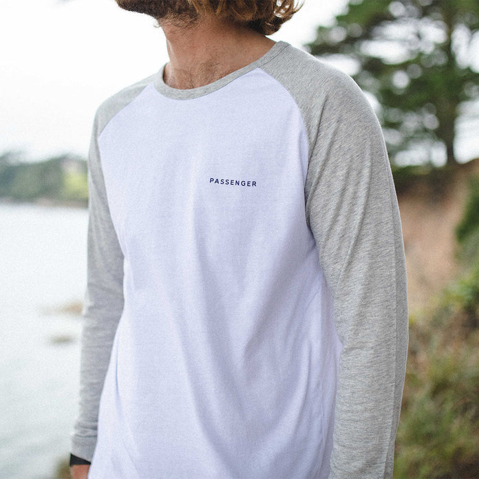 Made To Roam Recycled LS T-Shirt - White