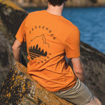 La Paz Recycled Cotton T-Shirt - Sunrise Orange