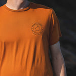 Core Recycled Cotton T-Shirt - Sunrise Orange