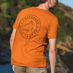 Core Recycled Cotton T-Shirt - Sunrise Orange