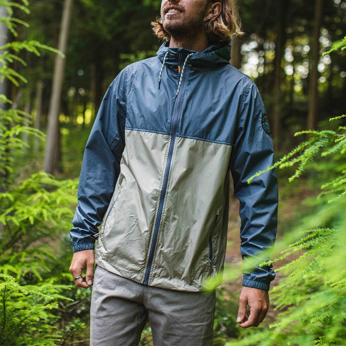 Umnak Recycled Anorak  - Turbulence Grey