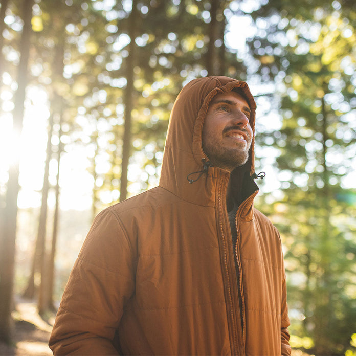 Summit Recycled Insulated Jacket - Glazed Ginger