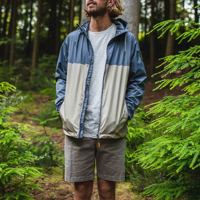 Umnak Recycled Anorak  - Turbulence Grey