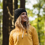 Compass Beanie - Faded Black