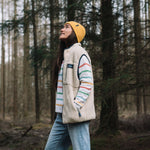 Namu Recycled Sherpa Fleece Vest - Oatmeal