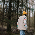 Namu Recycled Sherpa Fleece Vest - Oatmeal