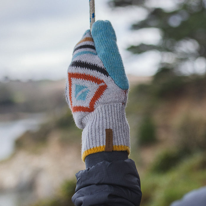 Hygge Fleece Lined Mittens - Oatmeal