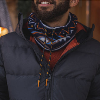 Male_Tor Polar Fleece Snood - Stargazer Navy