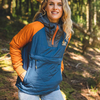 Ocean Insulated 1/2 Zip Jacket - Ensign Blue