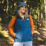 Ocean Recycled Insulated 1/2 Zip Jacket - Ensign Blue