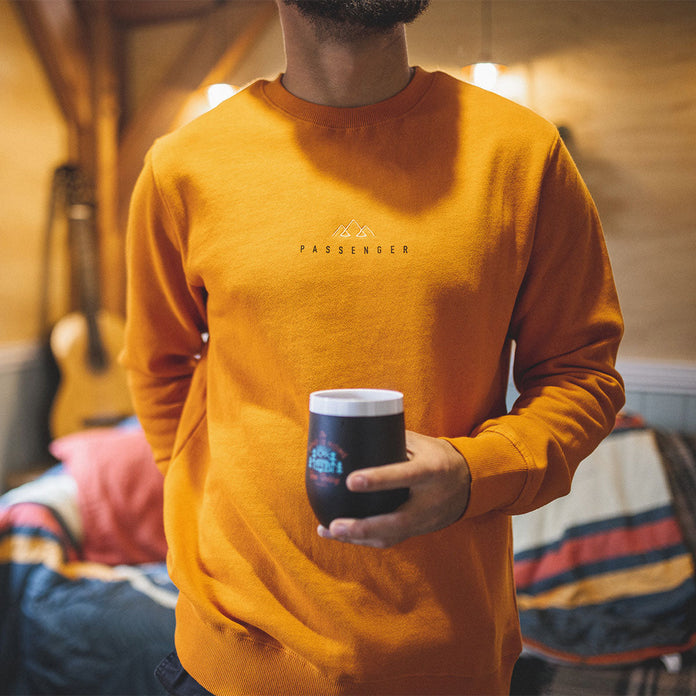 New Forest Recycled Sweatshirt - Sunrise Orange