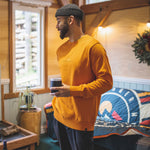 New Forest Recycled Sweatshirt - Sunrise Orange