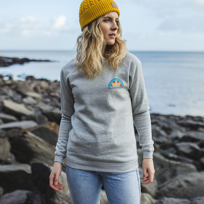 Bogota Recycled Sweatshirt - Grey Marl