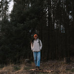 North Coast Full Zip Recycled Sherpa Fleece - Oatmeal