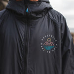 Escapism Recycled Sherpa Lined Changing Robe - Black