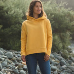Josephine Recycled Hoodie - Ochre Yellow