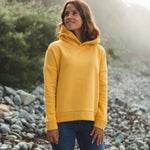 Josephine Recycled Hoodie - Ochre Yellow