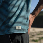 La Pine Recycled Cotton T-Shirt - Larkspur Blue