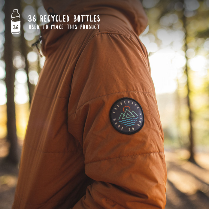 Summit Recycled Insulated Jacket - Glazed Ginger