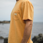 Forest Recycled Cotton T-Shirt - Golden Yellow