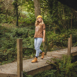 Forever Roaming Hemp T-Shirt - Rubber